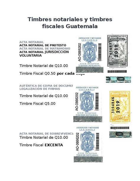 Ejemplo De Acta Notarial En Guatemala