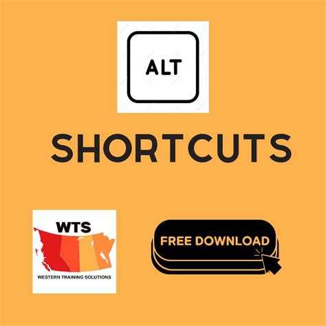 Keyboard Shortcuts using the Alt Key