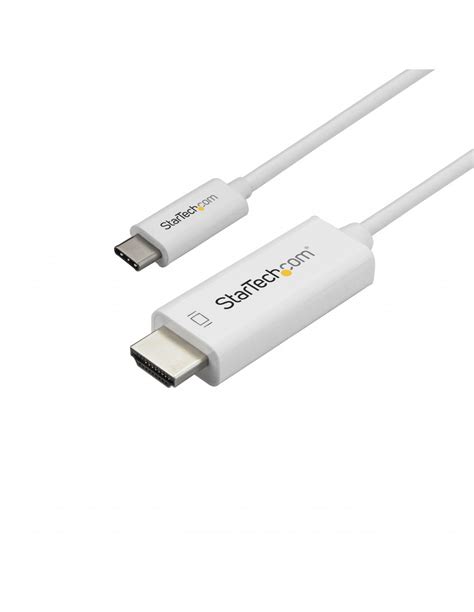 Cable Startech Usb C A Hdmi 1m 4k Blanco