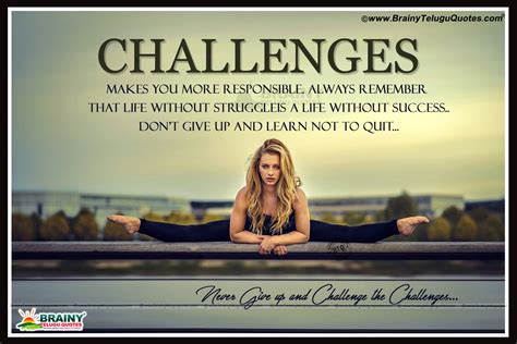 Life Challenging Quotes in English-Being Success Sayings in English ...