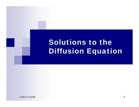 (PDF) Solutions to the Diffusion Equation - DOKUMEN.TIPS