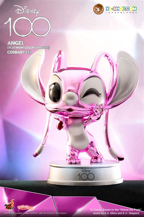 Hot Toys COSB1004 Disney 100 Angel Cosbaby S Bobble Head Platinum Color Version Restock