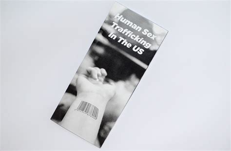 Sex Trafficking In The Us Brochure On Behance