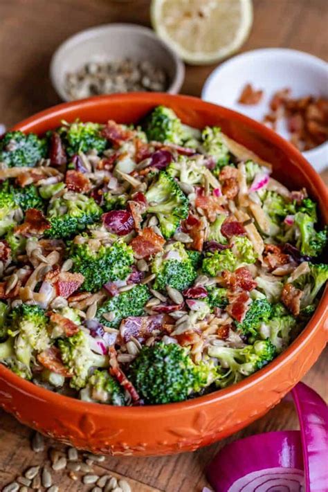 Easy Broccoli Bacon Salad The Food Charlatan