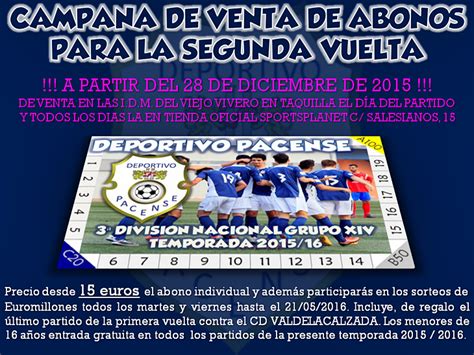 El Deportivo Pacense lanza su campaña de abonos de segunda vuelta