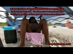 Consensual Candid Exhibitionist Wife Paris Teasing Nude Beach Voyeur