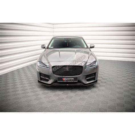 Front Splitter V Jaguar Xf R Sport Mk Races Shop