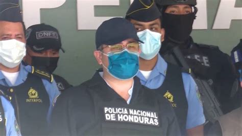 Expresidente Juan Orlando Hernández Seguirá En Detención Provisional En El Comando Cobra Hch Tv