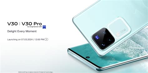 Vivo V30 series to launch on March 7 in India - Gizmochina