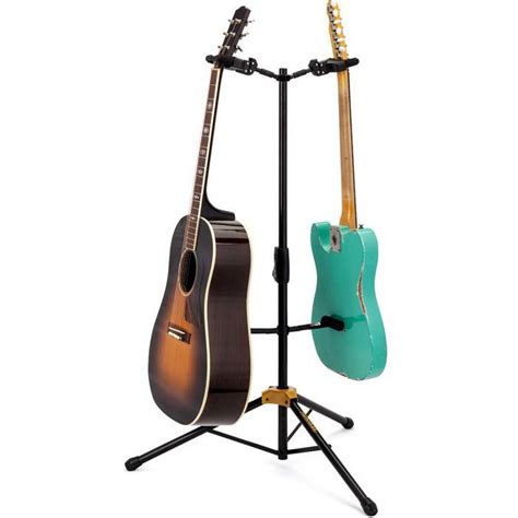 Hercules Gs B Plus Auto Grip System Ags Double Guitar Stand