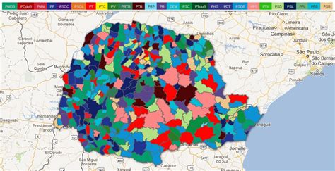 O novo mapa político do Paraná