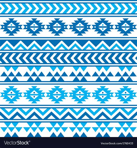 Blue Tribal Patterns
