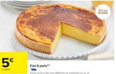 Promo Flan 6 Parts Chez Carrefour ICatalogue Fr