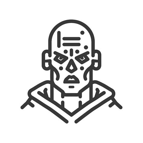 art illustration   faceless person  geometric patterns