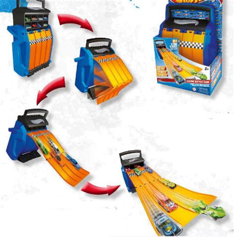 Hot Wheels HW C Wyścigowa walizka zjeżdżalnia Sklep z zabawkami Kimland