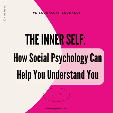 The Inner Self How Social Psychology Can Help You Understand You Dr Kinga Mnich