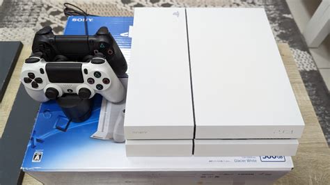 Playstation 4 White Fat| JP spec, Dualshock 4 x2 | 500GB | DS4 Official ...