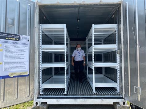 Hospital San Jer Nimo Recibi Container Refrigerado Para Almacenar