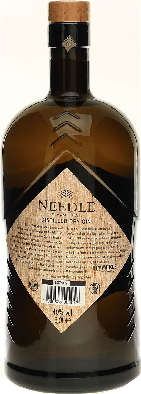 Needle Black Forest Dry Gin Hier Im Onlineshop Kaufen