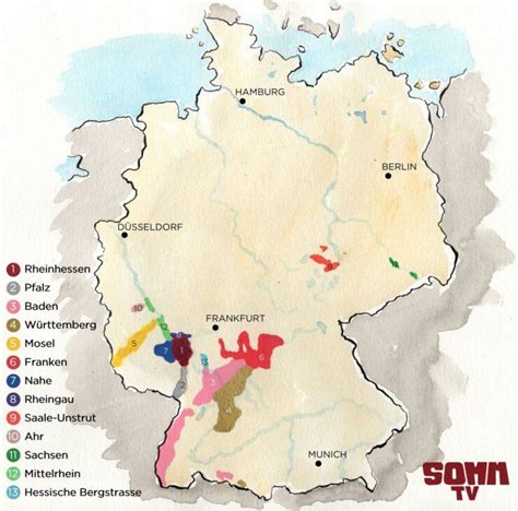 A Simple Guide to the 13 German Wine Regions - SOMM TV