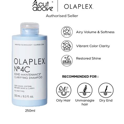 Olaplex No C Bond Maintenance Clarifying Shampoo Ml Shopee Malaysia