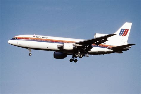 United Airlines Lockheed L 1011 Tristar 500 After The Sale Of The Pan