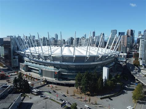 Vista Aérea Del Estadio Bc Place En Vancouver · Foto de stock gratuita