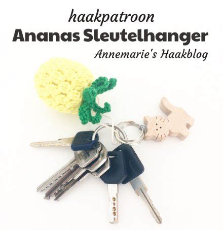 Haakpatroon Ananas Sleutelhanger Haakinformatie