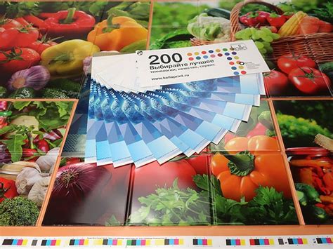 Печать на листовом тонком пластике в типографии