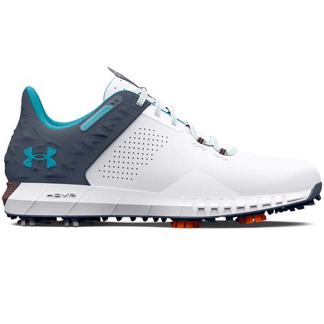 Under Armour HOVR Drive 2 Wide Golf Shoes White Downpour Grey