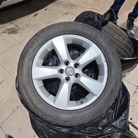 Диски Lexus RX300, 18", 1 шт, 5x114.3, 4 шт, б/у, в наличии. Цена: 30 ...