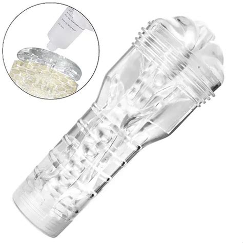 Masturbador Cyberskin Transparente Vaginal Anal Excita Gozar Frete grátis