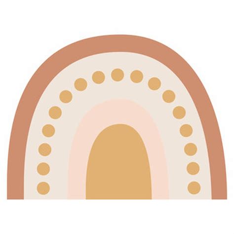 Nude Rainbow Decal Etsy