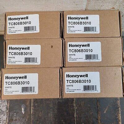 HONEYWELL TC806B3010 INTELLIGENT PHOTOELECTRIC SMOKE DETECTOR WHITE 6