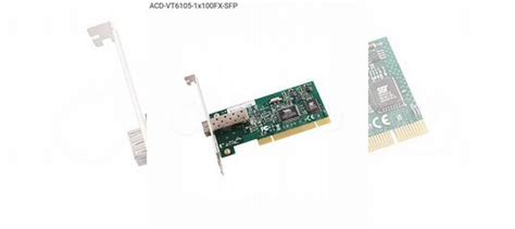 ACD-VT6105-1x100FX-SFP, Сетевая карта ACD VIA Rhin... купить в Москве с ...