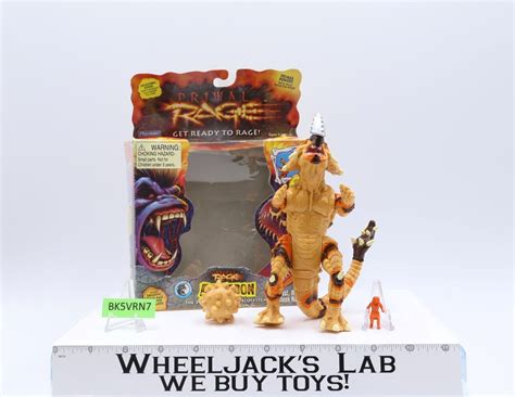Armadon Tristegasauratops 100 Complete Primal Rage 1994 Playmates