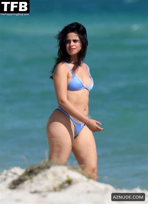 Camila Cabello Sexy Seen Showing Off Her Butt In A Bikini At The Beach In Miami Aznude