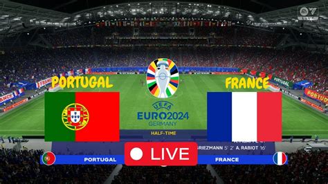 PORTUGAL Vs FRANCE UEFA EURO 2024 Quarter Final Full Match FIFA