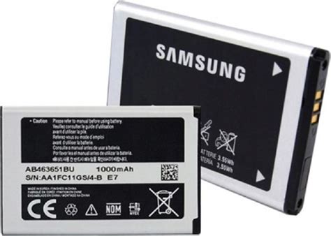 Bateria Oryginalna Bateria Samsung S5610 1000 mAh B3410 - Opinie i ceny ...