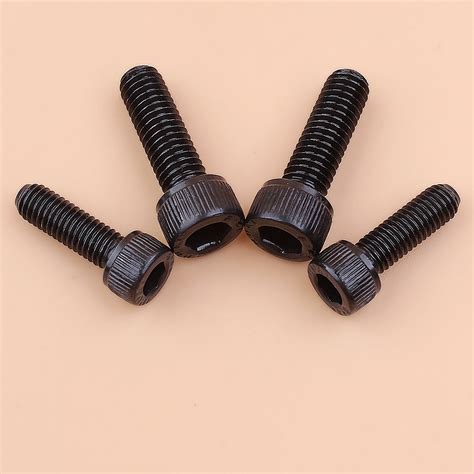 Muffler Bolts 5x16 6x20 For Husqvarna 362 365 371 372 385 390 570 575XP