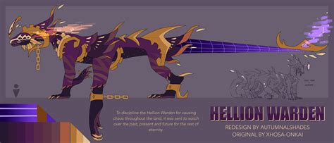 finished! hellion warden; redesign of my redesign to attempt to make it ...