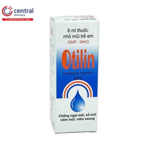 Thuốc Otilin (lọ 8ml) - Thuốc điều trị viêm mũi, viêm xoang dị ứng