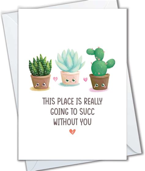 Coworker Leaving Card, Funny Going Away Card for Coworker, Farewell We