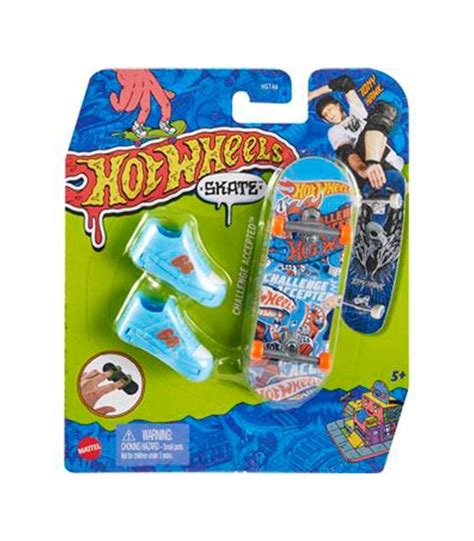 BLISTER HOT WHEELS SKATE BOARD Y ZAPATO SURTIDO DE MATTEL