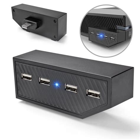USB Hub for Xbox One, EEEkit 4 Port High-Speed Multi Hub Splitter for ...