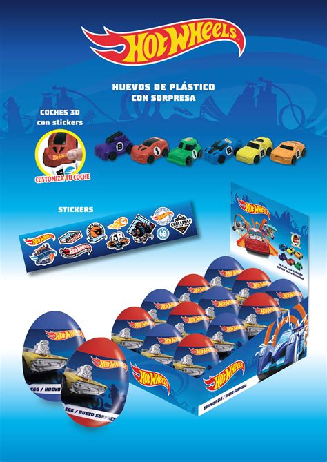 Huevo Sorpresa Gigante De Hot Wheels De Plastilina Play Doh Off