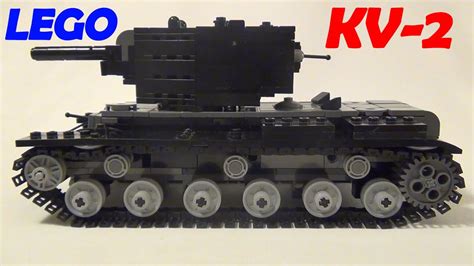 LEGO KV 2 КВ 2 Lego Tank MOC reuploaded YouTube