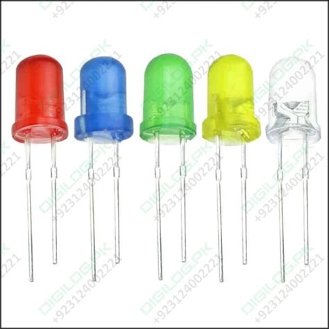 Led Mm Mix Colors Pack Of Pcs Digilog Pk