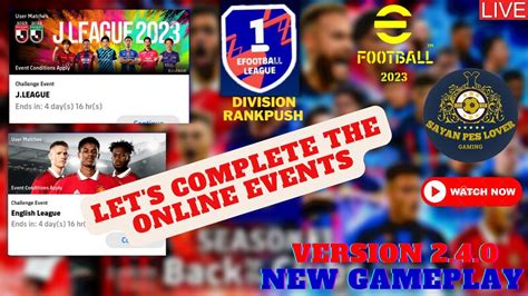 LET S LEARN NEW GAMEPLAY COMPLETE THE ONLINE EVENTS EFOOTBALL 23