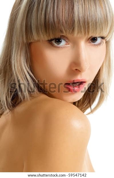 Beautiful Sexual Girl Blonde Nude On Stock Photo Shutterstock